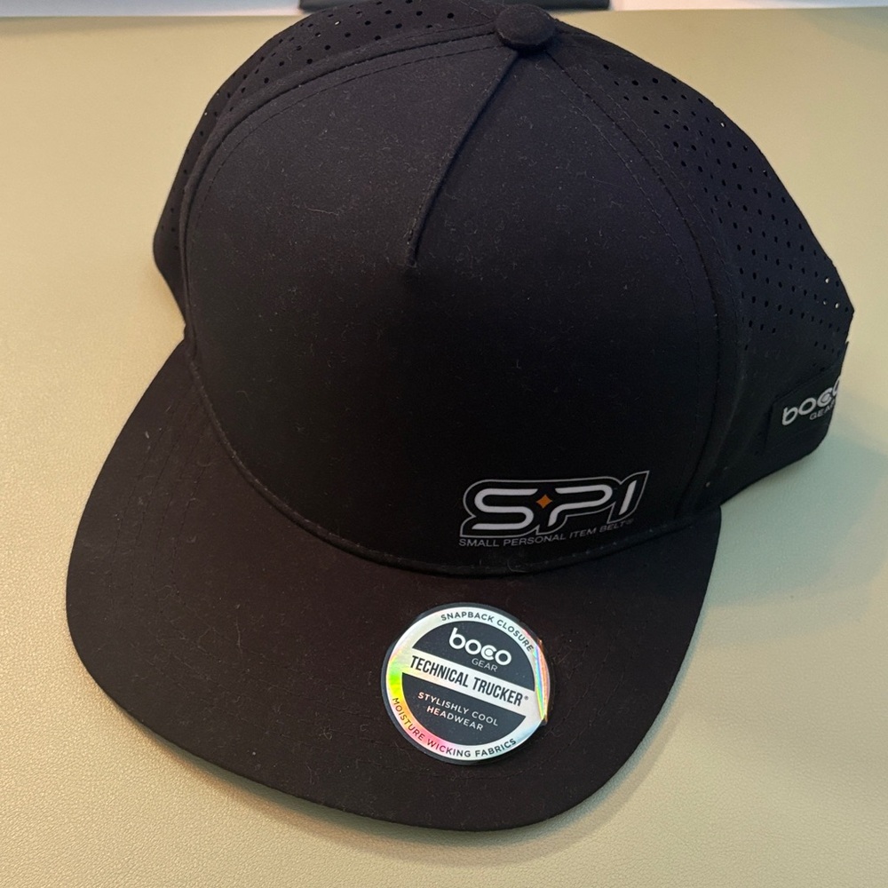 BOCO Gear Black Technical Trucker Hat